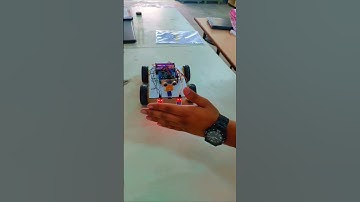 Line follower with obstacle avoiding car #arduino #latest #project #science #tech