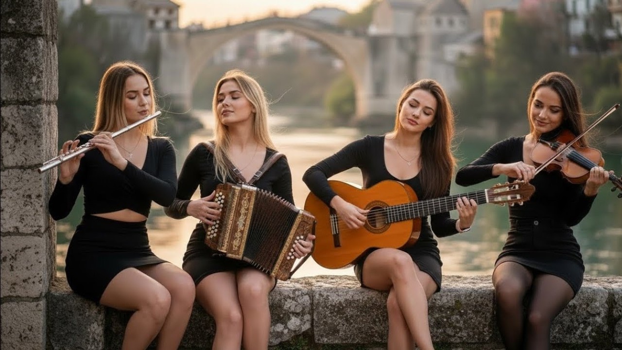 Perfect Fusion of Harmony – Flamenco, Accordion, Flute & Violin Instrumental