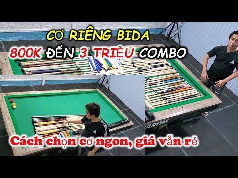 Cơ riêng bida các loại – Cách chọn cơ ngon, giá vẫn tốt – Cơ Libre – Cơ 3 băng.