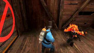 Most Epic Pyro Hadouken Taunt Kill Ever