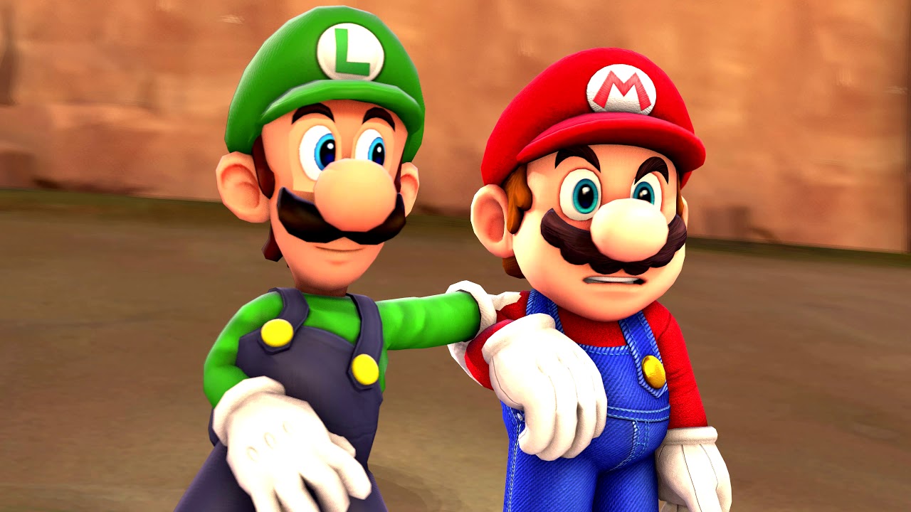 (Vinesauce SFM) Luigi Tells Mario About Figure Kart YouTube