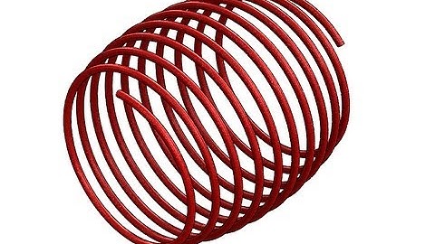 Model a Barrel Spring - Lofted Boss/Base, Surface Sweep and Intersection Curve - SolidWorks