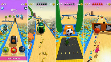 Action Balls Gyrosphere Race Gameplay SpeedRun Levels 1-20