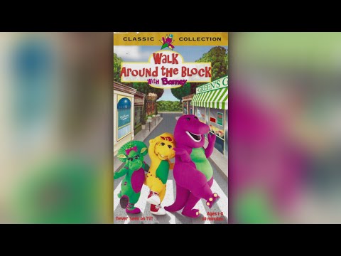 Walk Around the Block with Barney (1999) - 1999 VHS