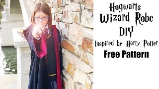 Hogwarts Wizard  Robe DIY (FREE pattern)