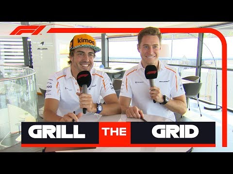 McLaren's Fernando Alonso and Stoffel Vandoorne | Grill the Grid: Truth or Lie?