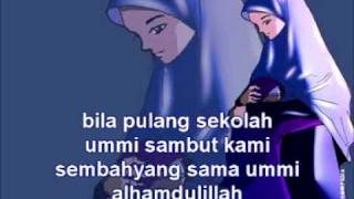 nasyid ummiku sayang berserta lirik