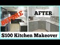 $100 DIY KITCHEN MAKEOVER | How To Transform Your Kitchen Step By Step | Momma From Scratch