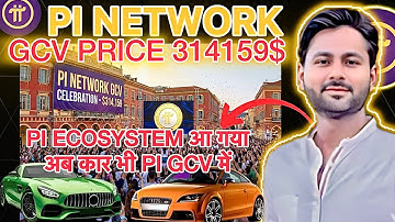 Pi Network Ecosystem started in the world|Pi Gcv 314159$ में Car ख़रीदे।Pi second mainnet update
