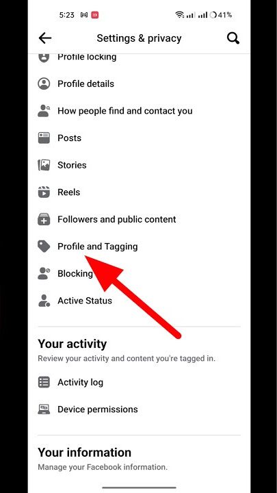 how to stop tagging me on facebook
