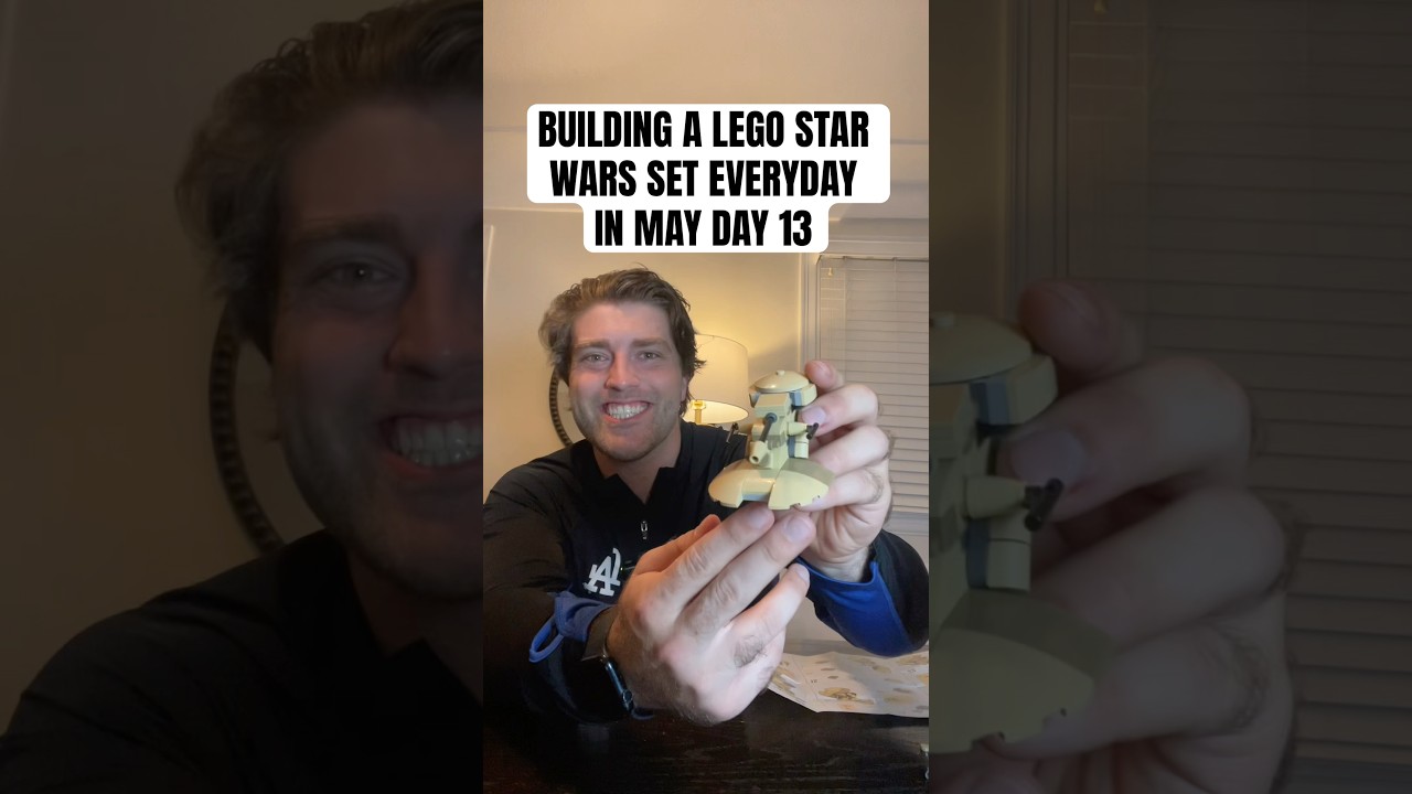 Day 13 building a @LEGO Star Wars set everyday in May! The AAT…polybag… #lego #legostarwars