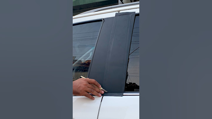 Toyota Fortuner Door Patti Installing #toyota #fortuner #anjumart #shorts