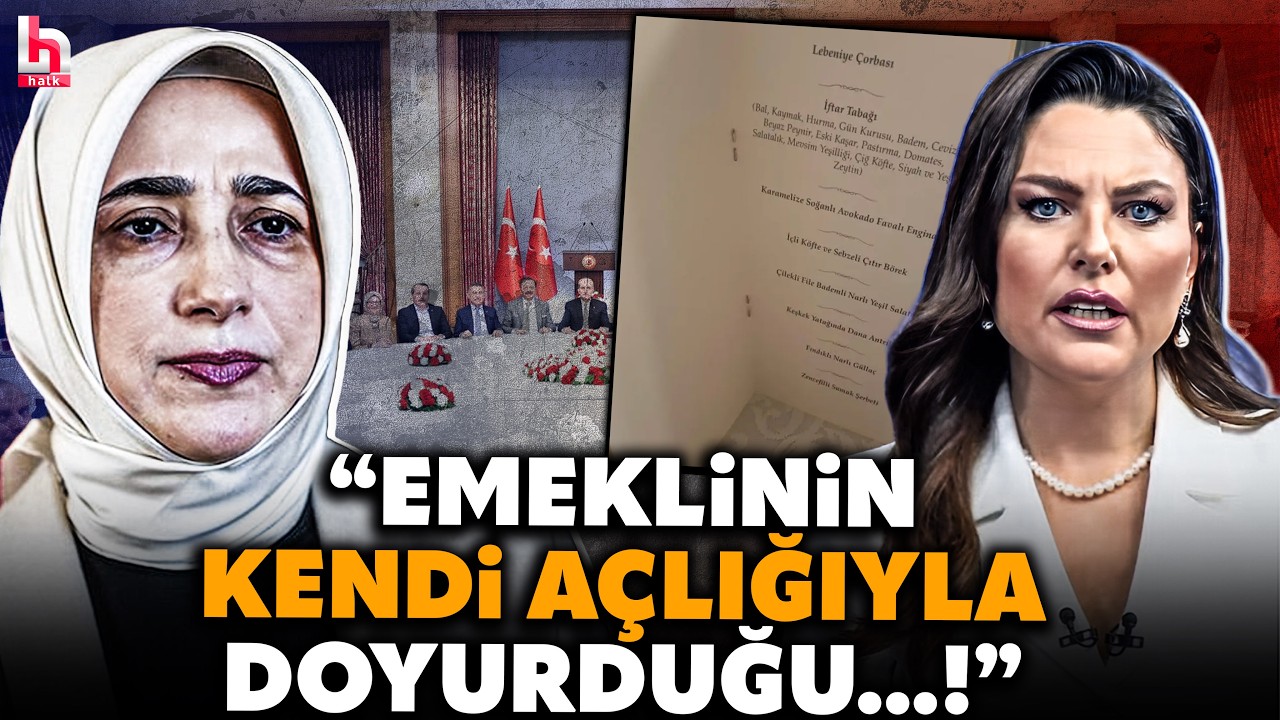 ŞATAFATLI MENÜYE TEPKİ ÇEKEN AÇIKLAMA! AKP'li Zengin'in 'Peynir ekmek' sözlerine Ece Üner'den tepki