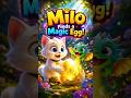 🥚✨ Milo Finds a Magic Egg | Amazing Baby Dragon!