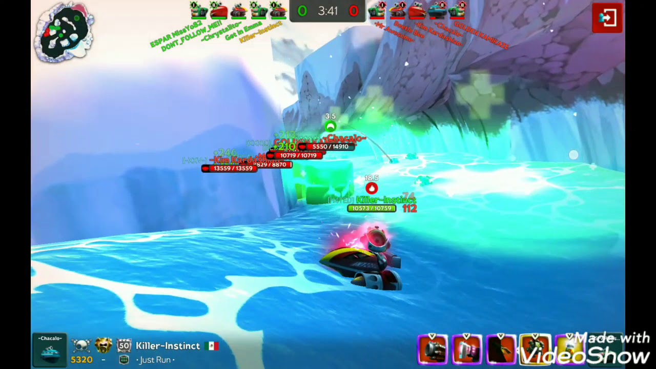 Battle Bay Nightmare League 72k damage!!