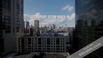 3dTriSport Setup video in German