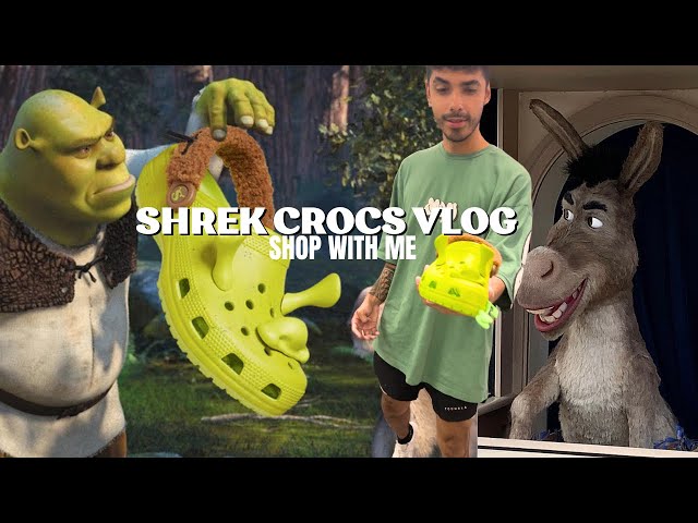 come with me to get the new SHREK crocs! #shrek #crocs #shrekcrocs