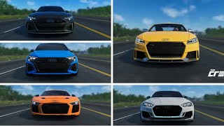 All Audis In The Crew 2