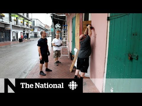 Video: Tropische Storm Barry Overstromingswaarschuwing In New Orleans