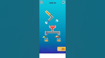 Water puzzle - Pull the Pin Level 92 | Save the fish level 92 | Fish Rescue