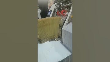 V flat bottom automatic kraft shopping handle fast food sandwich cookies paper bag making machine