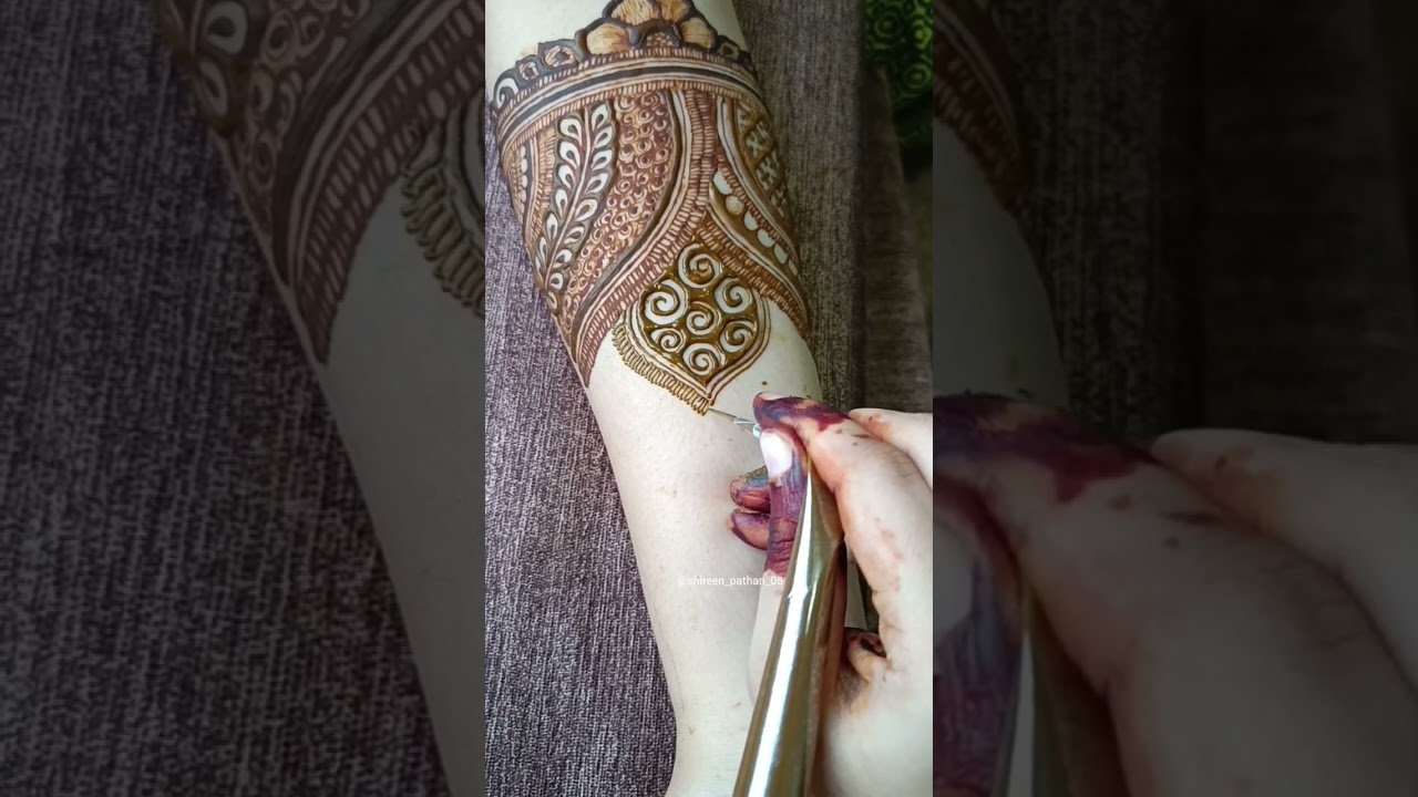 mehndi designs by me🤍