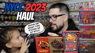 My NYCC 2023 Haul | Exclusive Mischief Toys & 100% Soft Dumpsters! screenshot 3