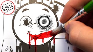 HORROR Artist vs $2 Kids Colouring Book ✍️ screenshot 5