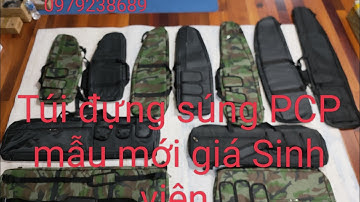 Túi chống sốc - Túi đựng súng PCP - Đủ các khích thước 65cm 85cm 1m và 1m2 - túi chéo và túi vuông