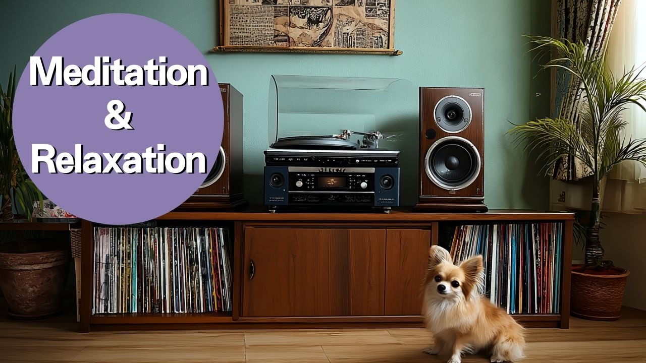 【Meditation】Calm Breathing Session｜Dog｜Lofi Chill BGM｜1Hour｜瞑想用・深呼吸用