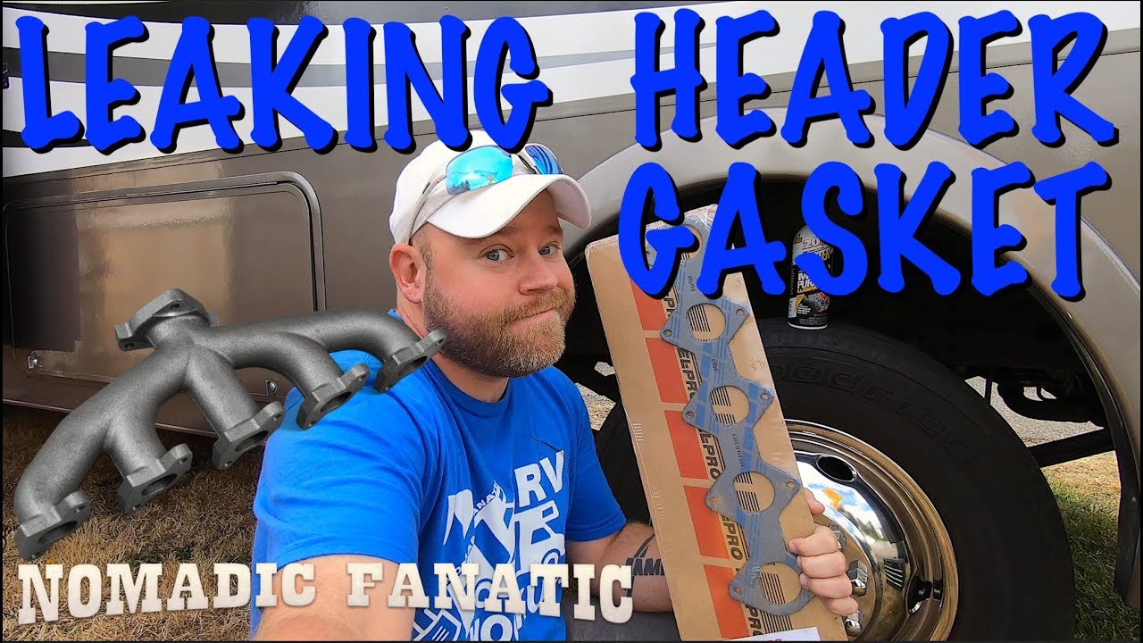 Manifold Header Exhaust Leak Repair on V10 F53 Chassis YouTube