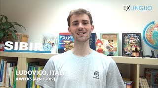 Review (in Italian) of Exlinguo Novosibirsk Russian language school — April 2019