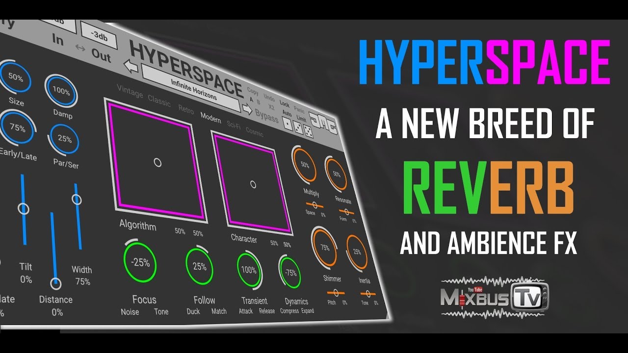 Larger Than Life Реверберация нового поколения: Hyperspace от United Plugins