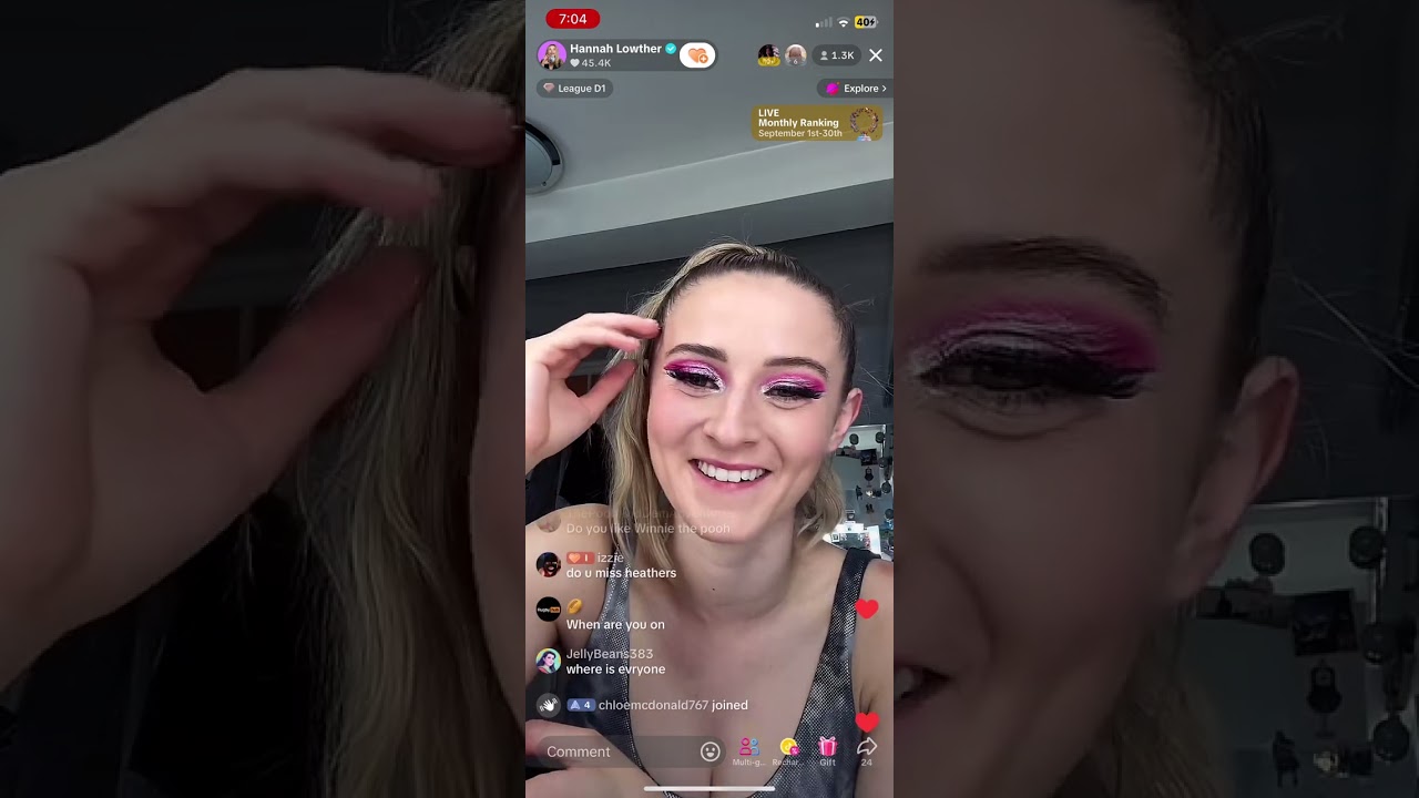 Hannah Lowther Tiktok Live 5/9/24