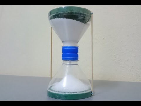 Pet şişeden Kum saati nasıl yapılır?
