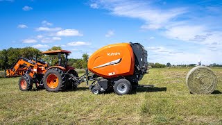 Is a Kubota M7060 enough for a BV5160 Baler  Lets have a look!