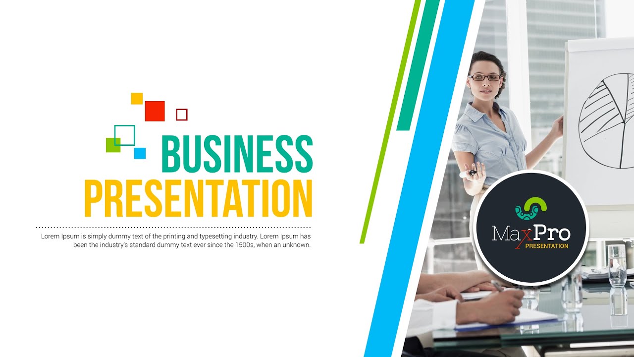 Business presentation examples