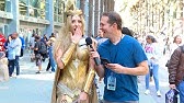 Valerie Perez (Wonder Woman) Interview: Comic-Con 2014 - YouTube