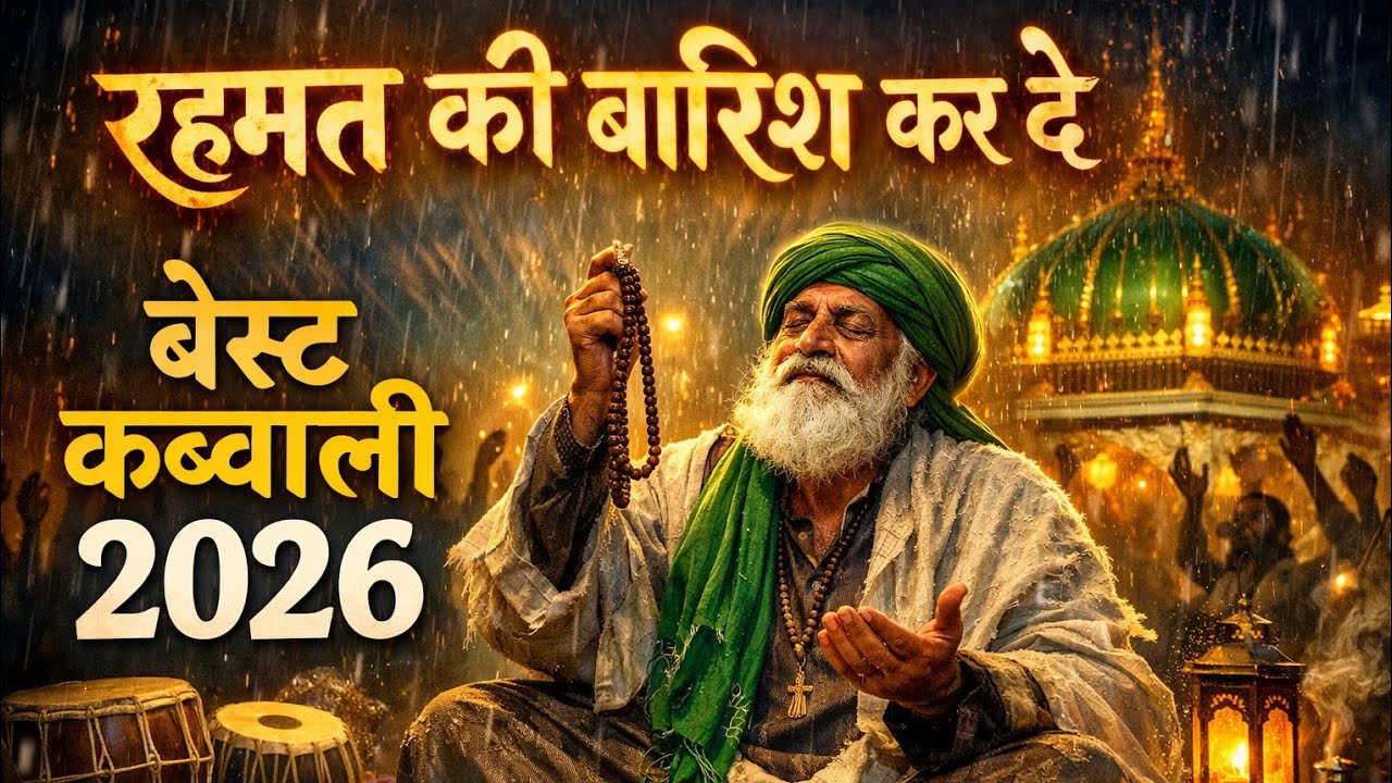 Rahmat Ki Baarish Kar De 🌧️ | Heart Touching Sufi Qawwali 2026 ✨ Soulful Islamic Spiritual Song