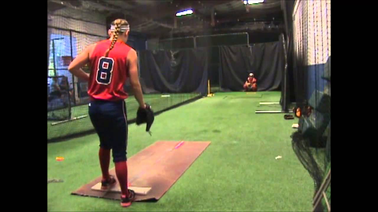 Jackie Howarth Softball Pitching Skills Video- Class of 2016