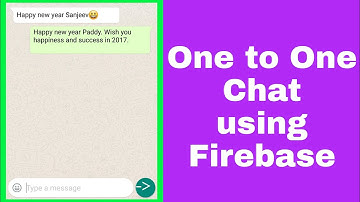 Create one to one Chat using Firebase in Sketchware