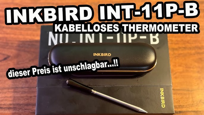 INKBIRD INT-11P-B Wireless Meat Thermometer Review & Test - Stef's Eats and  Sweets