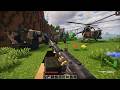 Destroying a Pillager Base with Military Weapons! 💣🔥