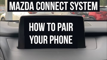 How to Pair Your iPhone Bluetooth to Mazda Connect Infotainment System with Jonathan Sewell Sells