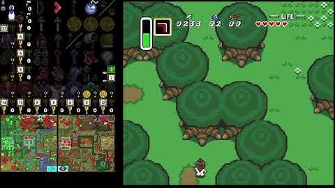 A Link to the Past randomizer: Stepladder crosskeys race