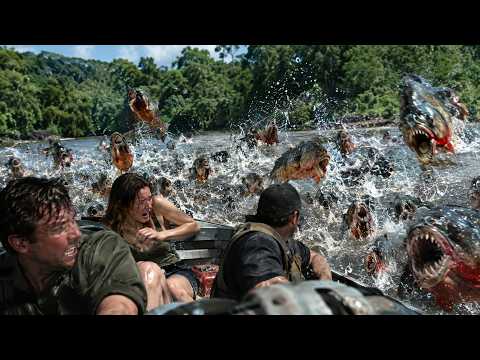 探險隊遇濃霧，一大波變種食人魚襲來！【大蛇 Snake】