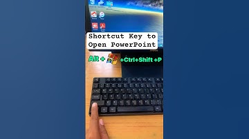 Shortcut Keys To Open PowerPoint #shorts #shortcutkeys #computershortcutkeys #viral