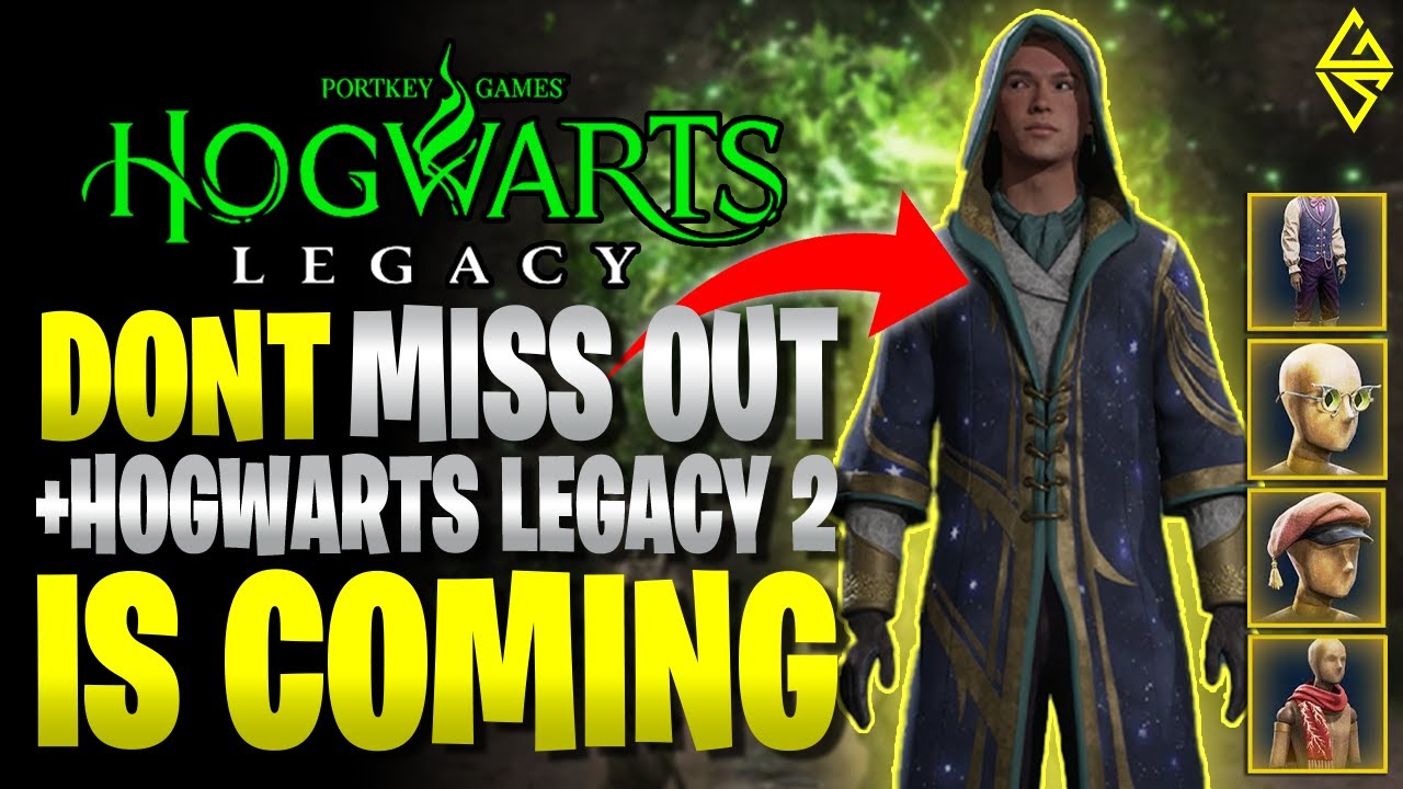 DON'T MISS THIS! Exclusive Merlin's Cloak Twitch Drop + Hogwarts Legacy 2 IS COMING!