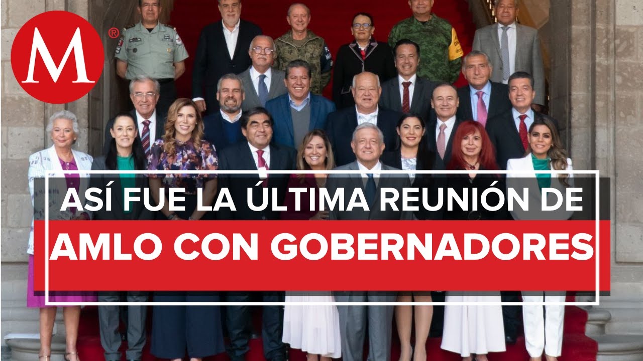 AMLO se reúne con gobernadores electos y en funciones de Morena en ...