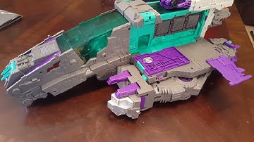 Trypticon w/ Full-tilt and Necro Transformers Titans Return